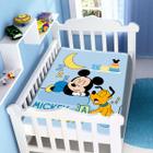 Cobertor Infantil Disney Baby Mickey Jolitex Azul 90x110cm