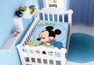 Cobertor Infantil Jolitex Disney Baby - Mickey Carrinho