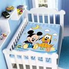 Cobertor Infantil Jolitex Disney Baby - Mickey e Pluto Feliz