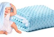 Cobertor Infantil Manta Bebê DuplaFace Sherpa Antialérgico