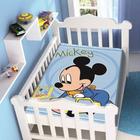 Cobertor Infantil Mickey Carrinho Disney Jolitex Bebê Berço