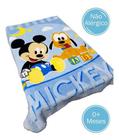 Cobertor Infantil Raschel Disney Bebê Jolitex Mickey E Pluto