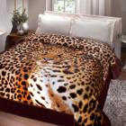 Cobertor Jolitex Antialérgico Kyor Casal 180x220 Estampa: Leopardo