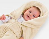 Cobertor Jolitex Baby Sac Relevo - Bege