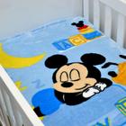 Cobertor Jolitex Disney Mikey Sonha/Azul 04156