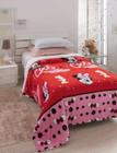 Cobertor Juvenil Digital Hd Disney Minnie Mouse com Sherpa Multicor Poliéster Jolitex