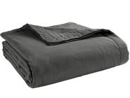 Cobertor LANE LINEN 100% algodão Queen Size 320GSM Charcoal