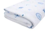 Cobertor manta bebe linha Circus menino tecido 100% algodão - Minasrey