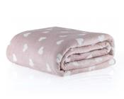 Cobertor/Manta Blanket Vintage Solteiro Love Rose Kacyumara