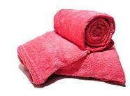 Cobertor Manta Casal Padrão Anti Alérgico rose