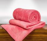 Cobertor Manta Casal Padrão Anti Alérgico rose soft