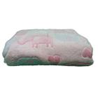 Cobertor manta com brilho solteiro infantil 150x200