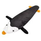 Cobertor Manta Infantil com Cauda de Pinguim Preto 100% Poliéster - Loaní