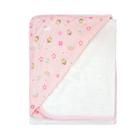 Cobertor Manta Microfiba Soft Dupla Face Malha Lisa/Estampada 85cmx1,00m Bublim