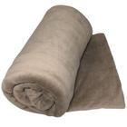 Cobertor Manta Microfibra Aconchego King - Bege