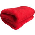 Cobertor Manta Microfibra Aconchego Padrão - Vermelho