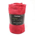 Cobertor Manta Microfibra Casal Home Design Corttex Antialérgico Super Macio e confortável Coberta