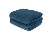 Cobertor Microfibra Plush Azul Índigo
