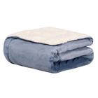 Cobertor para Bebê Dupla Face com Sherpa Sultan 110 x 90cm 400 g/m² - Índigo
