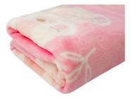 Cobertor para Bebê Flannel Menina Estampado Etruria Antialergico Estampa: Ursa Maia