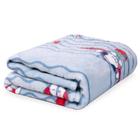 Cobertor Para Bebê Jolitex Flannel Kyor Marinheiro 90X110Cm
