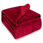 Cobertor pesado Wemore Sherpa Fleece para adulto 6,8 kg 120x180cm