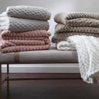 Cobertor Queen Blanket Zurich Jacquard 2,20m X 2,20m Kacyumara - Off White