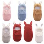 Cobertor Saco De Dormir Infantil Para Bebes Confortável Proteção Esquenta Design De Coelhinho Colorido Algodão Teu Baby