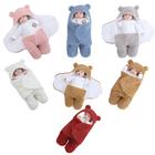 Cobertor Saco De Dormir Infantil Para Bebes Crianças Confortável Proteção Esquenta De Ursinho Colorido Algodão Teu Baby