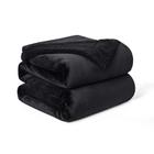 Cobertor Sherpa Walensee Queen Size (230x230cm) - Preto