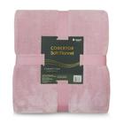 Cobertor Soft Flannel Cationic Queen - Appel - Rosa
