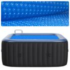 Cobertor solar Hot Tub Spa Bubble Cover de 6 x 6 pés KETNET