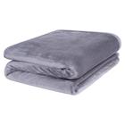 Cobertor Solteiro Europa Toque de Luxo 150 x 240cm - Cinza