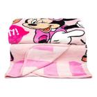 Cobertor Solteiro Raschel Minnie Mouse Go for It Jolitex