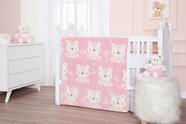 Cobertor Toque de Seda Baby Flannel - Rosa MAYA (90 x 110 cm)