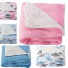 cobertores infantil soft com 75cm x 90cm cobertor sherpa macio inverno quentinho