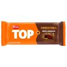 Cobertura Chocolate Frac Top Meio Amargo Barra 1,01kg Harald