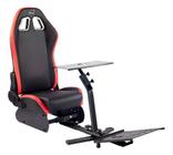 Cockpit Gamer Preto Monza Simulador Com Cadeira Dazz