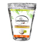 Coco Em Flocos Sem Açúcar Branco 65% Gordura 500Gr - Lauricoco