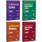 Código Civil + Processo Civil + Penal + Processo Penal Bolso
