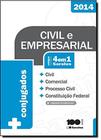 Códigos 4 em 1 - Conjugados: Civil, Comercial, Processo Civil, Constituição Federal