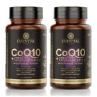 Coenzima Q 10 + Ômega-3 TG + Vitamina E - 60 cápsulas cada - 2 unidades - Essential Nutrition - Coenzima Q10