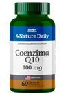 Coenzima Q10 100 mg Nature Daily Made in Usa 60 Cápsulas