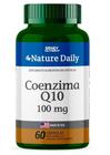 Coenzima Q10 100 Mg Nature Daily Made In Usa 60 Cápsulas