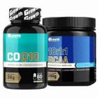 Coenzima Q10 60 Caps + Bcaa 10:1:1 200g em Pó Growth