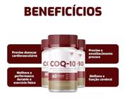 Coenzima Q10 Coq-10 Vit E Concentrado 60 Caps 200mg Na Dose 1 Unidade