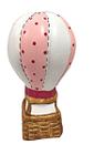Cofre Cofrinho Balão Rosa De Ceramica Decoração - Decore Casa