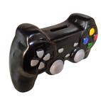 Cofre Cofrinho Controle Jogo - Ceramica Preto Decorativo - Decore Casa