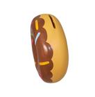 Cofre Cofrinho Donuts Pequeno Decorativo - Marrom Ceramica - Decore Casa