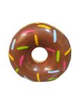 Cofre Cofrinho Donuts Pequeno Decorativo - Marrom Ceramica